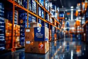 System obsługi magazynu