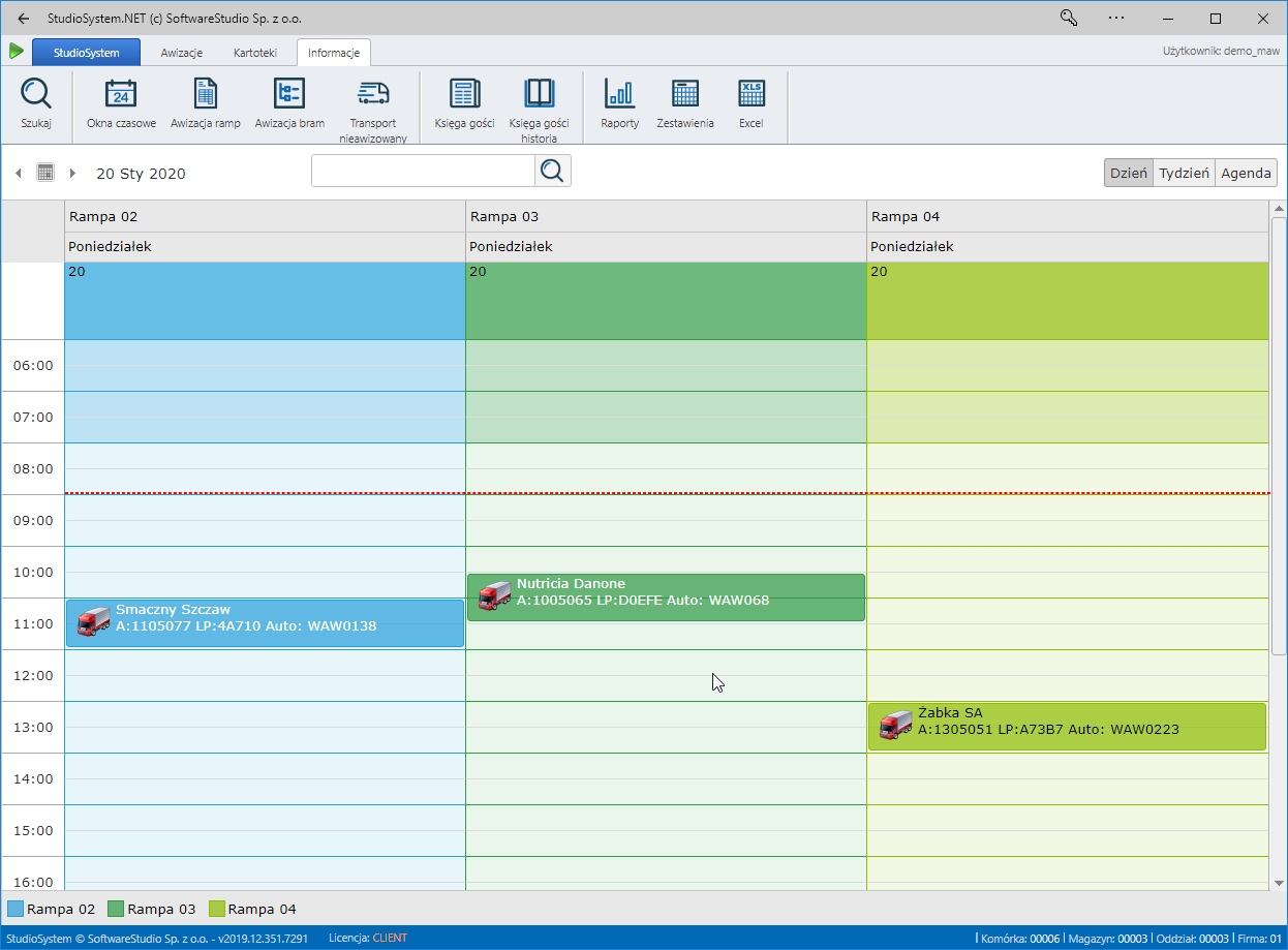 VSS.net time slot management