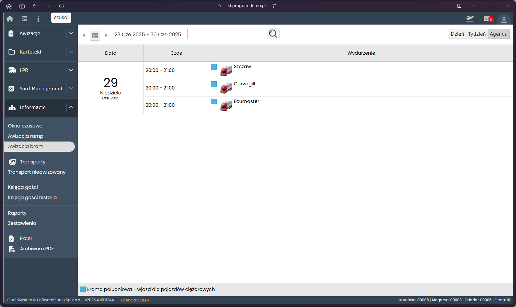 Jakie korzyści oferuje program do awizacji dostaw?