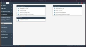 Panel wydania i zwrotu narzędzi w serwisie
