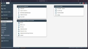Widok modułu kartotek magazynowych i narzędzi w systemie Studio TCS.net z podziałem na magazyny, typy i klasyfikacje.